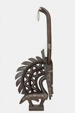 masque cimier male tyi wara ou tyiwara ou encore ciwara africain de l'ethnie Bambara