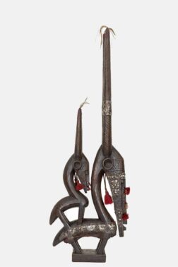 masque cimier antilope femelle tyiwara ou ciwara de l'ethnie bambara du mali