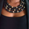 Collier en Cuir et Perles "Abla" – Image 3