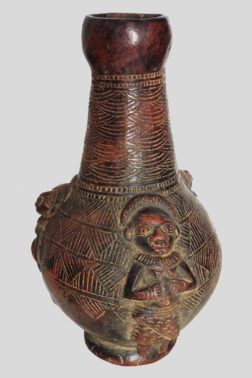 Vase Yoruba en terre cuite