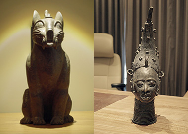 selection de nos pieces en bronze