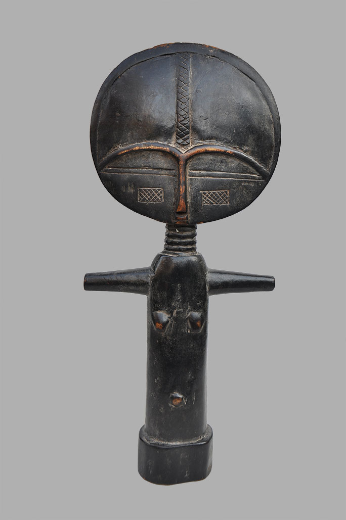 poupée ashanti Akwaba, statue africaine, Ghana