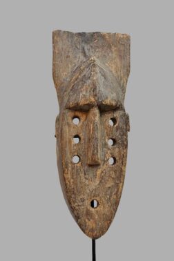 masque bambara ou bamana en bois sculpté